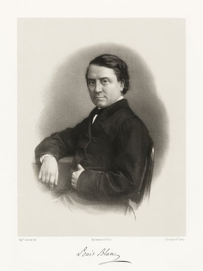 Louis Blanc by Auguste Charles Lemoine